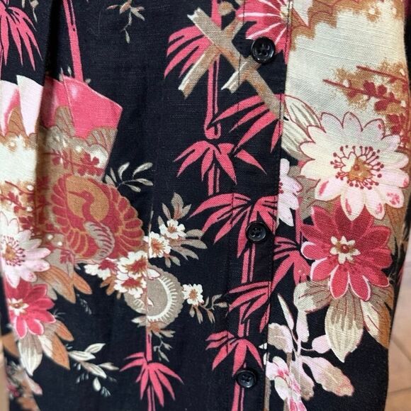 NWT Current Elliott The Retro Dress
Bamboo Floral Linen Blend Size Small/Medium - Picture 9 of 16